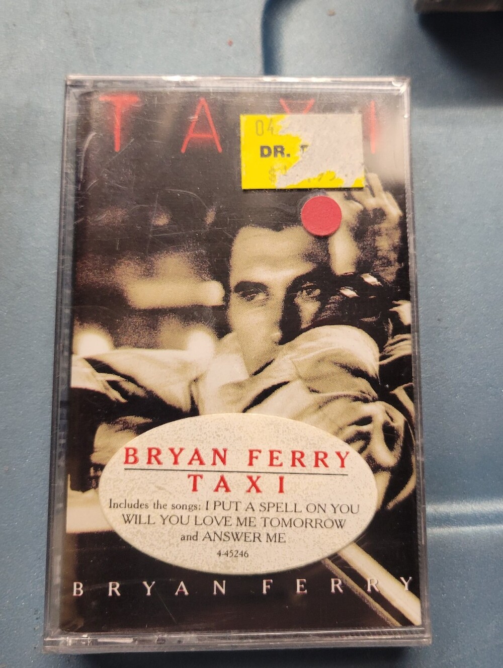 NEW & SEALED...audio cassette Bryan Ferry...Taxi